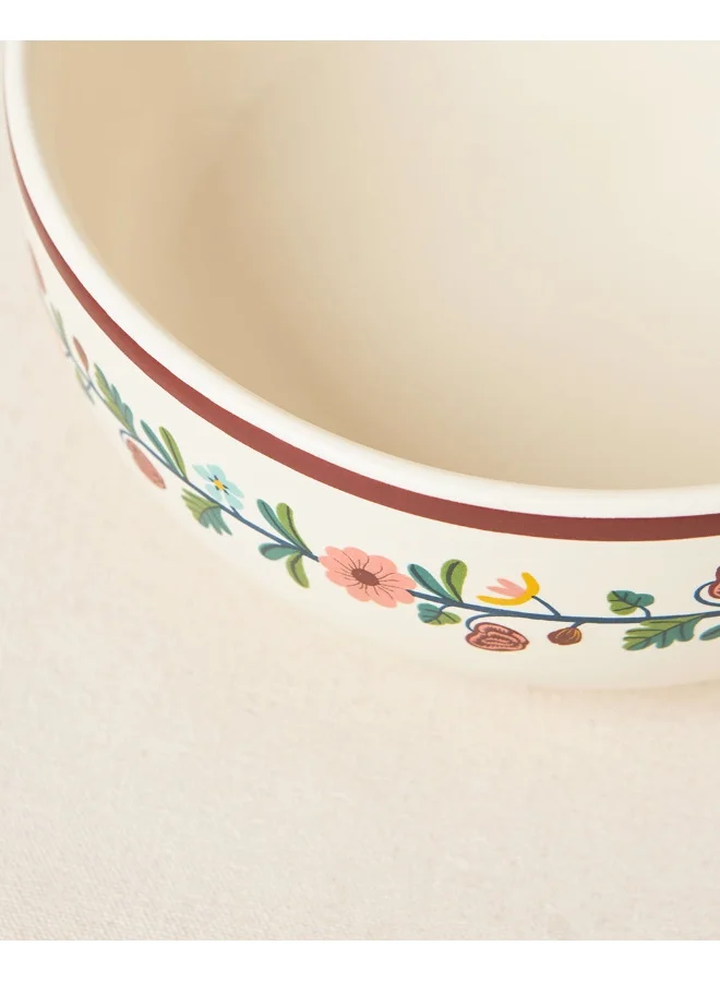 تشامباك Tiara Serving  Bowl, 8" dia | Kashmir Trails