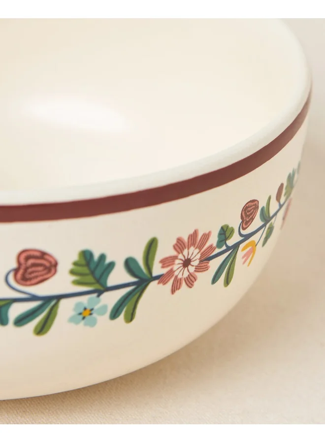 تشامباك Tiara Serving  Bowl, 8" dia | Kashmir Trails