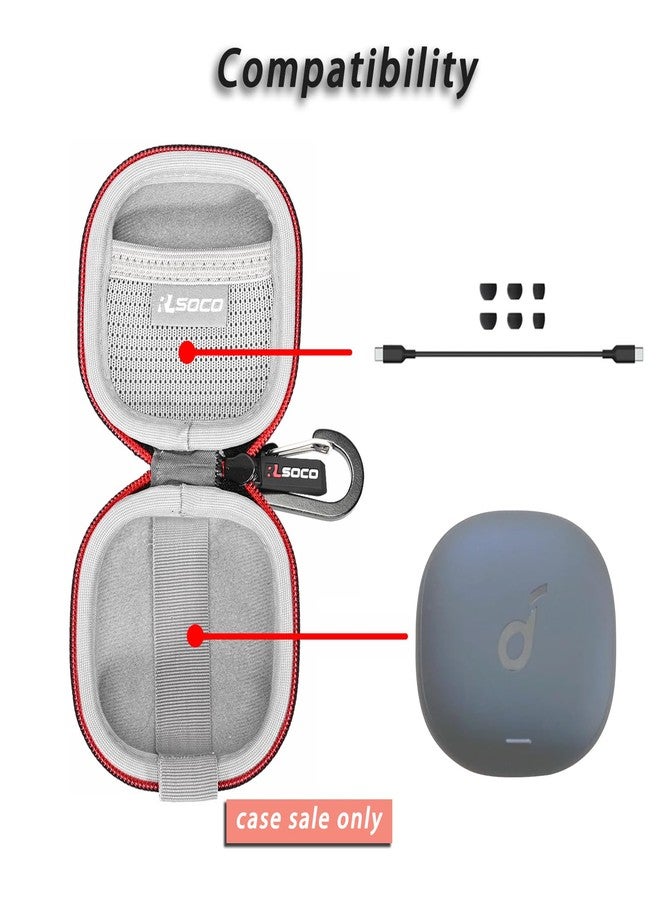 RLSOCO Hard Case for Anker Soundcore Liberty 4 / Liberty 5 / Liberty Air 2 Pro Noise-Cancelling Wireless Earbuds (Case Only) - Image 2