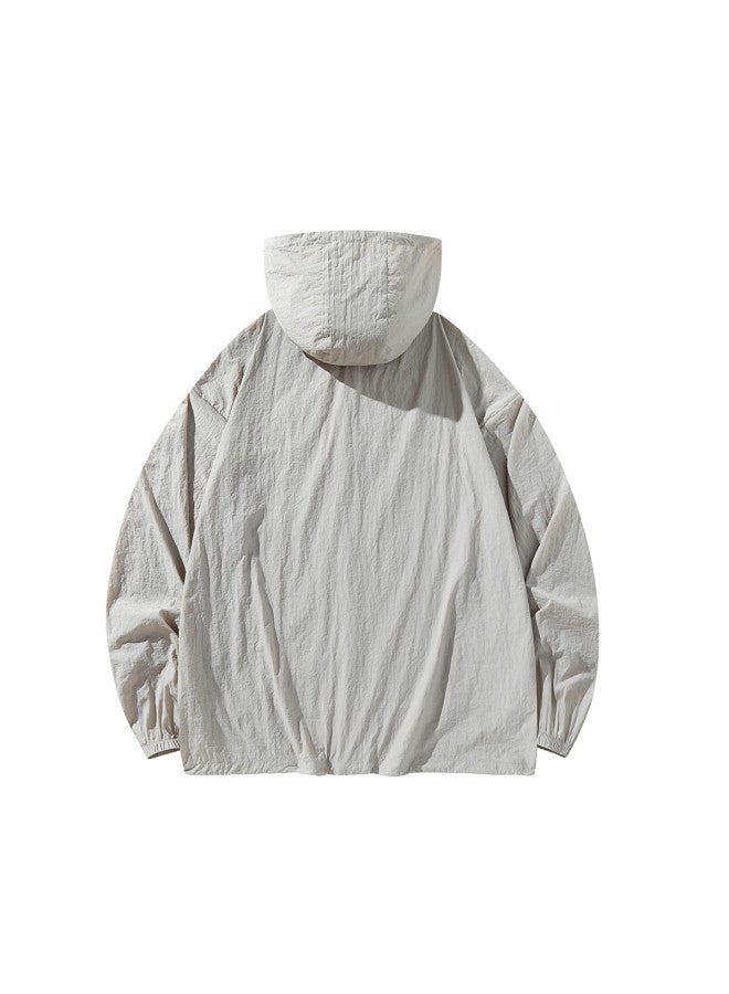 Jeep Cool And Refreshing Summer Boys' Lightweight Hooded Jacket Outdoor Sun Protection Breathable Skin-friendly Windbreaker - Image 2