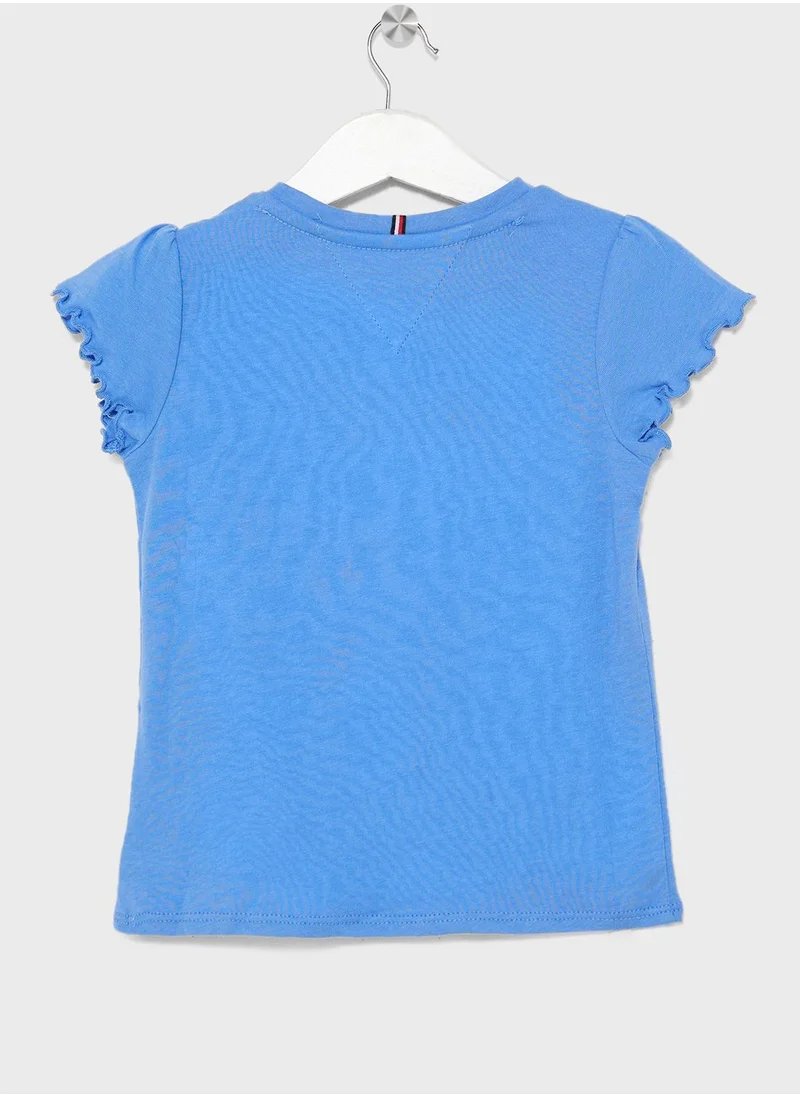 TOMMY HILFIGER Kids Essential Ruffle Top