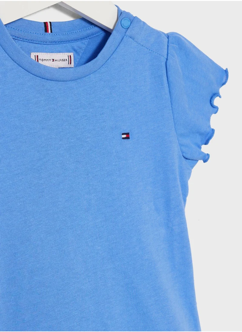 TOMMY HILFIGER Kids Essential Ruffle Top