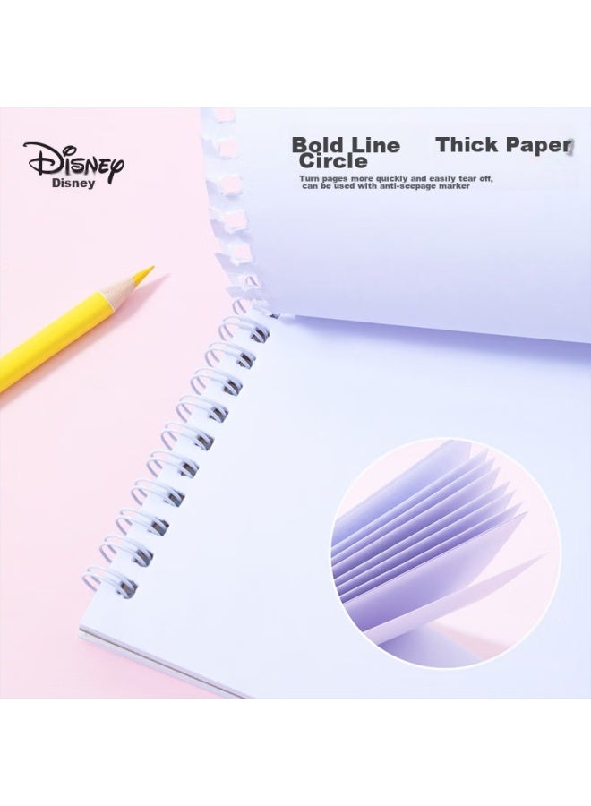 Disney Marker-specific Drawing Book, A4/30 Pages, Elsa Princess Children's Art Sketchbook, Thickened Anti-penetration, Frozen E0336f1 - Image 2