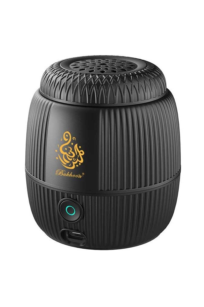 بخون أحدث مبخرة ذكية محمولة قابلة لإعادة الشحن عبر USB، حامل بخور كهربائي للسيارة، مبخرة بخور عربية - Image 1