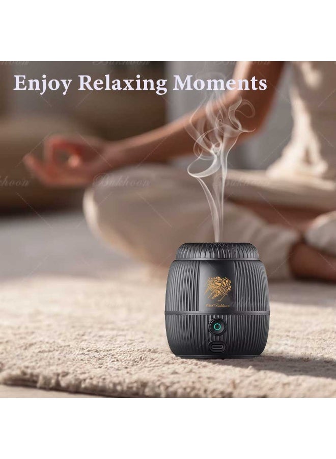 Oud Bakhoan Newest Portable USB Rechargeable Smart Incenses Burner, Car Electric Incense Holder, Arabic Bakhoor Burner - Image 5
