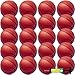 Oleitodh 40Pcs 6 Inflatable Mini Basketball Balls Bulk Inflatable Small Basketball Set PVC Small Basketballs for Over The Door Hoop Games Party Favors Indoor Outdoor Play Adults Kids Pool Beach - Image 2