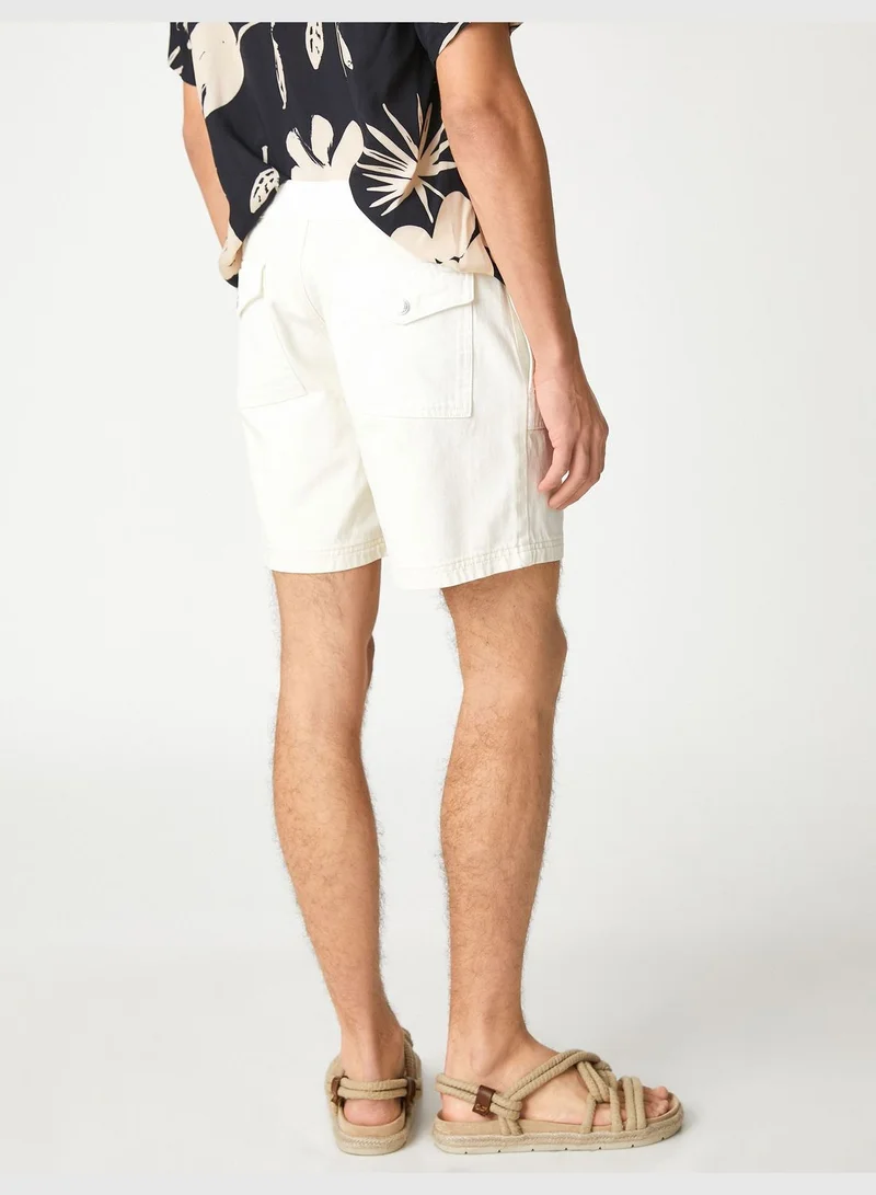 KOTON Bermuda Shorts Drawstring