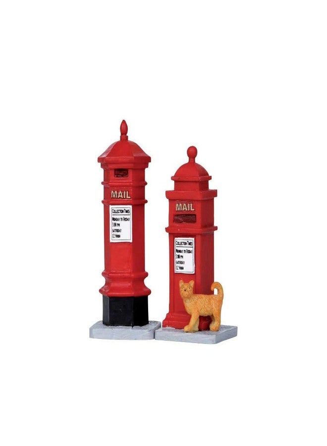 Lemax - Caddington Village - Accessory: Victorian Mailboxes (Set of 2) - Image 2