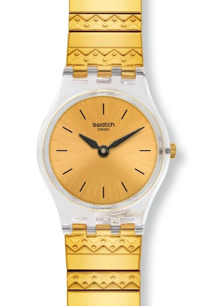 Swatch Women Delicatesse Quartz Movement Water Resistant Wrist Watch - 25 Mm - Image 1