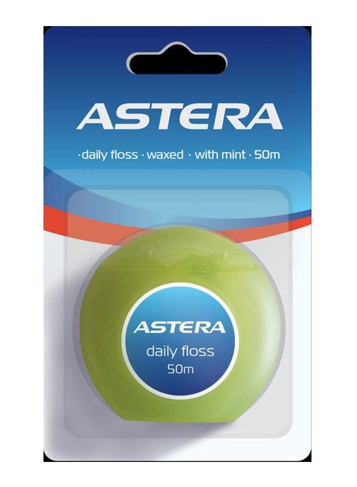 Astera Daily Floss Waxed With Mint