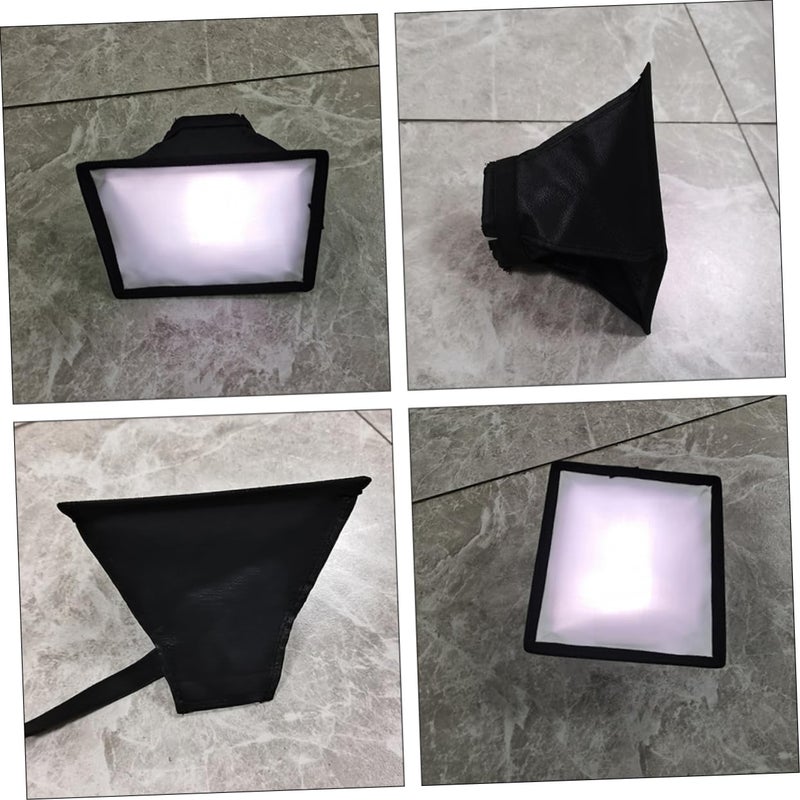 2pcs Foldable Flash Softbox Diffuser Cover Hook Closure Portable Lightweight Photography Light - Image 4