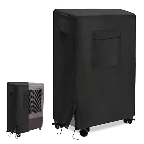 Guisong Swamp Cooler Cover for Hessaire MC37MMC37V 3100 CFM Outdoor Waterproof Dustproof Heavy Duty Evaporative Air Cooler CoverPortable AC Unit Protection - Image 1