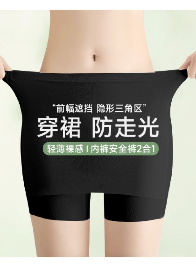 MIIOW Anti-Embarrassment Safety Shorts: 2-In-1 Anti-Peep Seamless Lifting Undershorts For Women, Lightweight Summer Version - Image 1