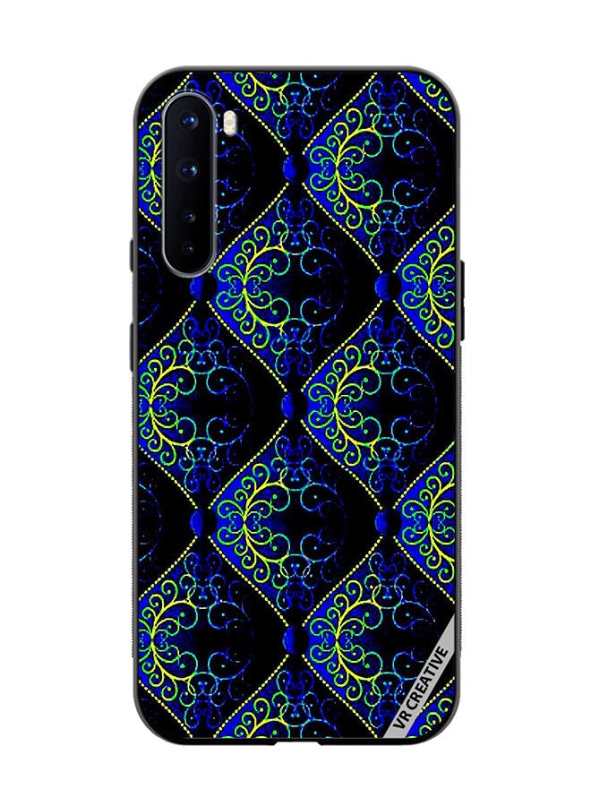 VR CREATIVE غطاء حماية لهاتف OnePlus Nord بتصميم تجريدي متعدد الألوان - Image 1