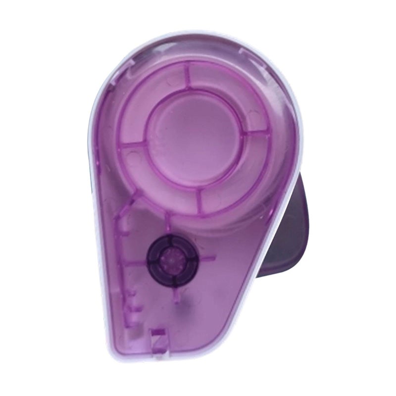 Purple Manual Sticker Dispenser with Pushbutton Function for Rolls PP Teaching Material - Image 2