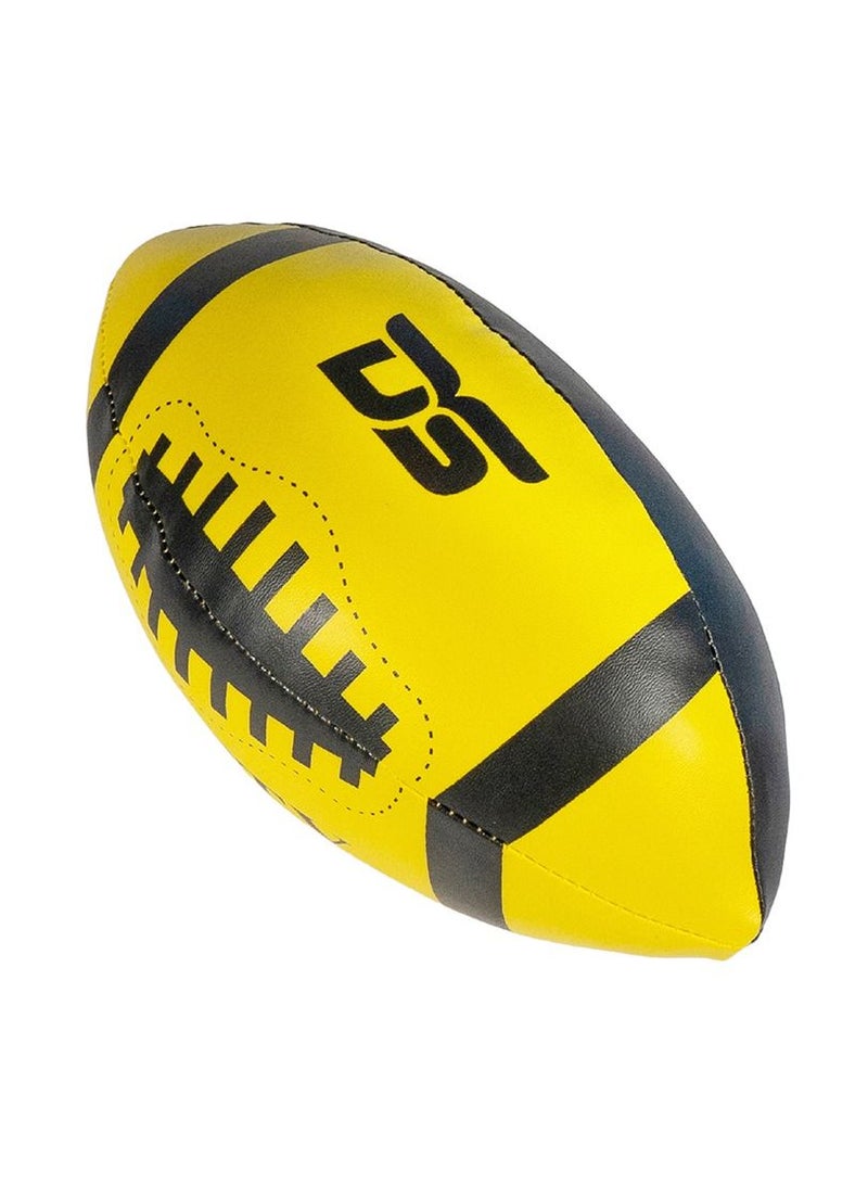 DAWSON SPORTS كرة الرجبي الناعمة الصفراء مقاس 5 بوصات - Image 1