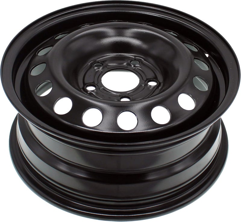 Dorman 939-196 15 x 6 In. Steel Wheel Compatible with Select Hyundai / Kia Models, Black - Image 1