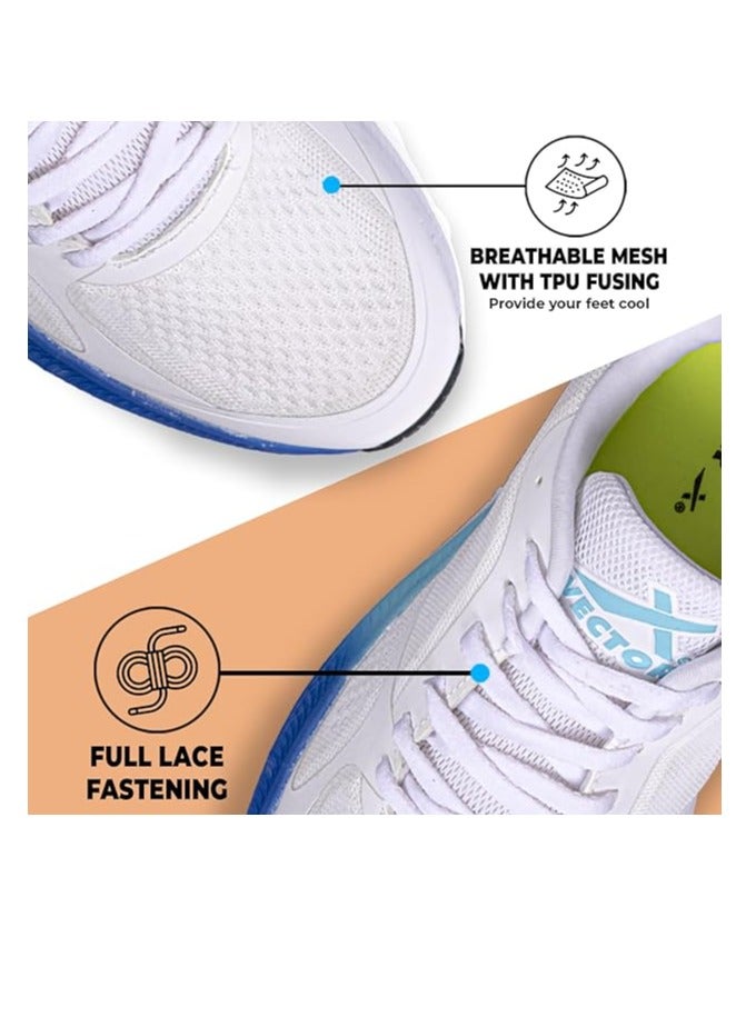 Vector X Unicorn Running/Jogging Shoe |9 UK |Outer Material : Mesh | Sole Material : Ethylene Vinyl Acetate - Image 1