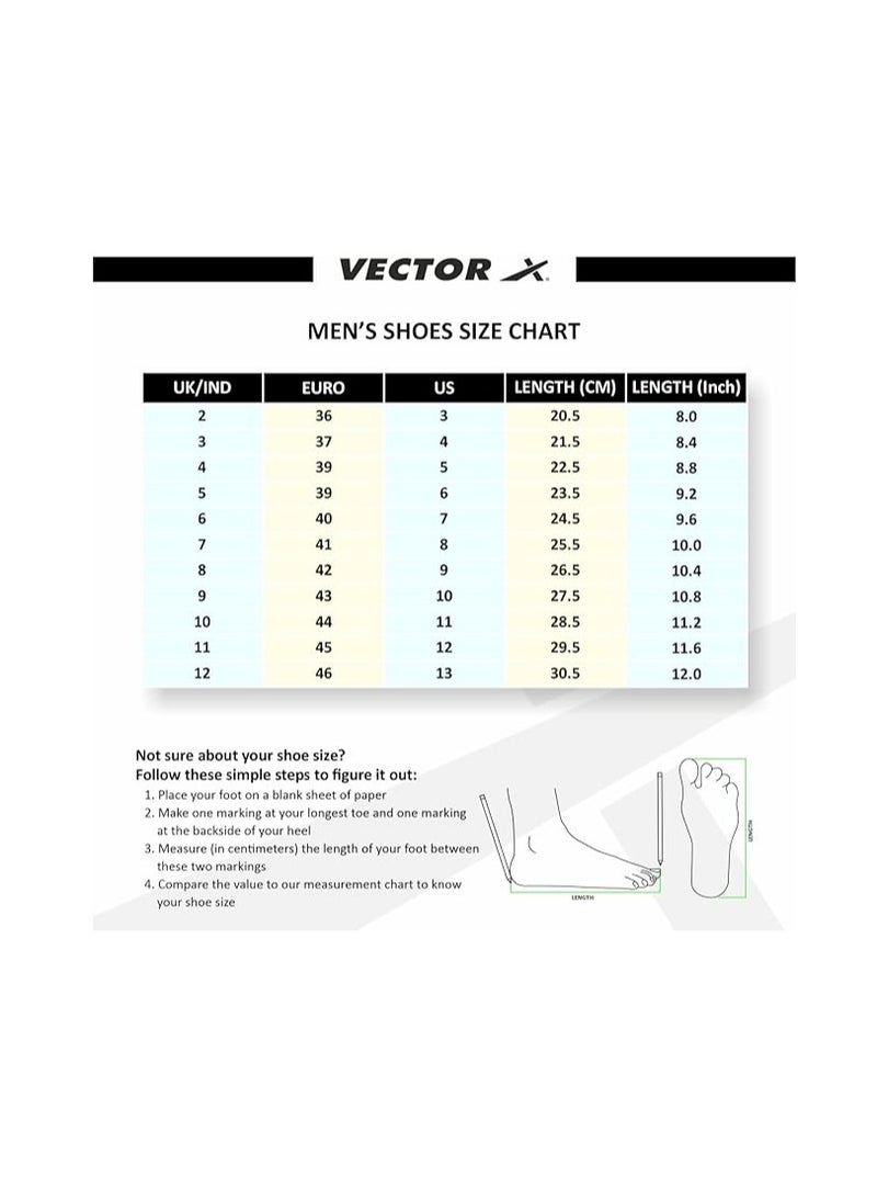 Vector X Unicorn Running/Jogging Shoe |9 UK |Outer Material : Mesh | Sole Material : Ethylene Vinyl Acetate - Image 5
