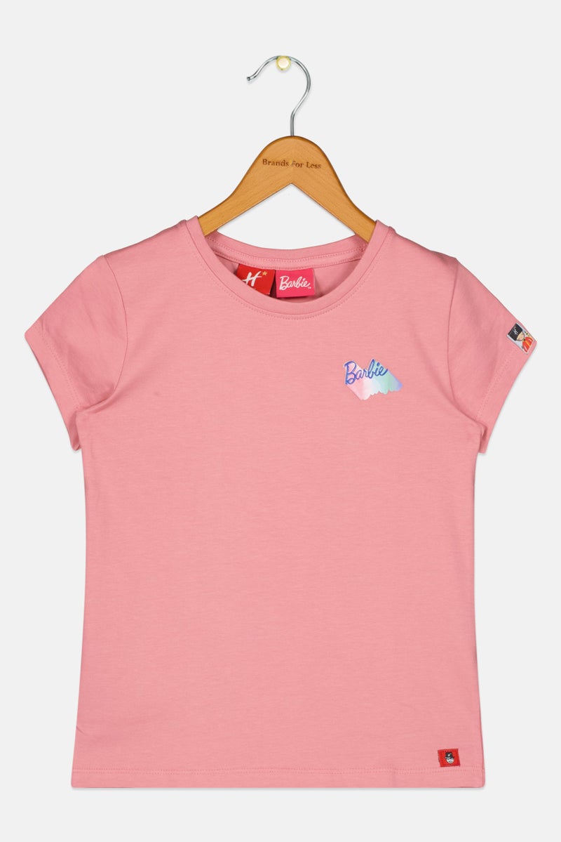 Hamleys Kids Girl Short Sleeve Graphic Print T-Shirt, Pink - Image 2