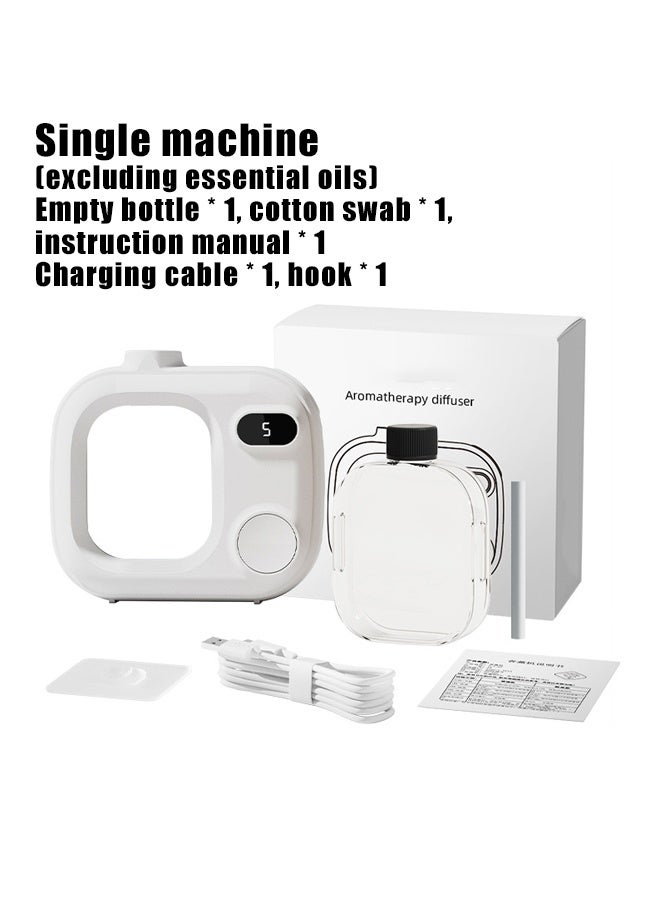 هومستر ناشر العلاج بالعطور اللاسلكي الذكي ناشر الزيت الأساسي بالموجات فوق الصوتية للمنزل غرف كبيرة حمام فندق مكتب غرفة - لاسلكية مع 5 مستويات ضباب ناشر ماء آلة عطر - Image 3
