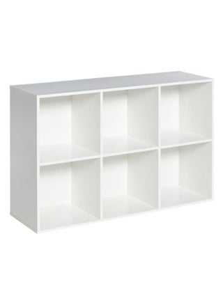 Embossed White  6-Cube