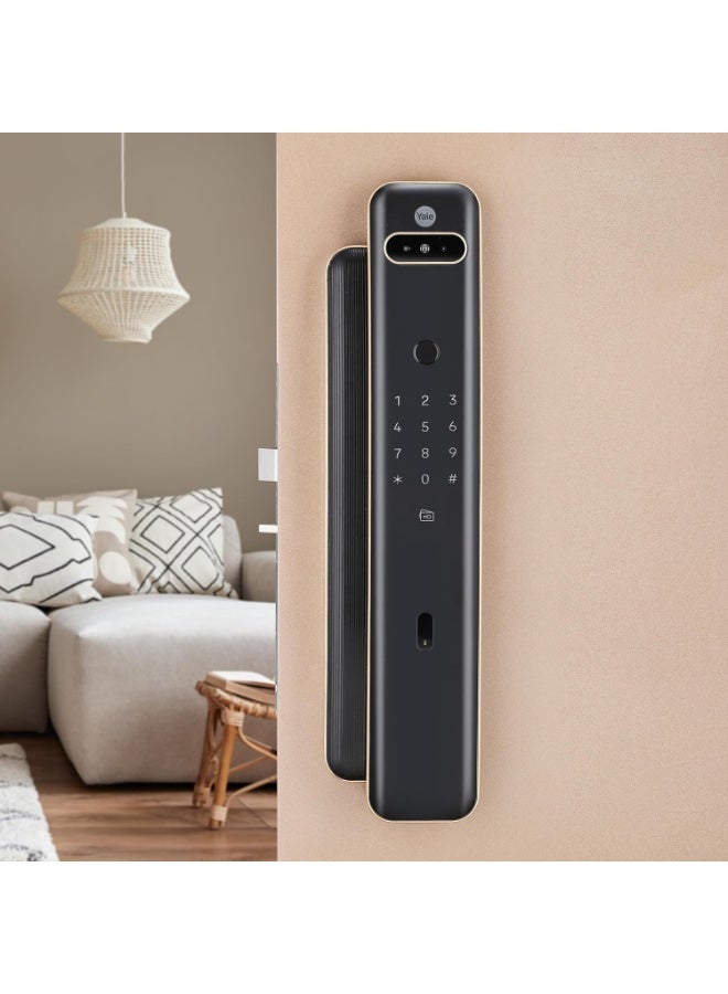 Yale Luna Pro Plus Smart Door Lock with Facial Recognition, Fingerprint & PIN Code, Push and Pull - Image 1