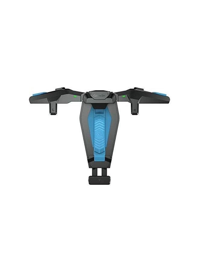 تي ان جي - وحدة تحكم ألعاب F4 Falcon للهاتف المحمول، مقبض لوحة تحكم Pubg لأجهزة Android Ios، عصا تحكم بأجنحة قابلة للطي، Fortnite Cod Gray، الاتحاد الروسي - Image 1