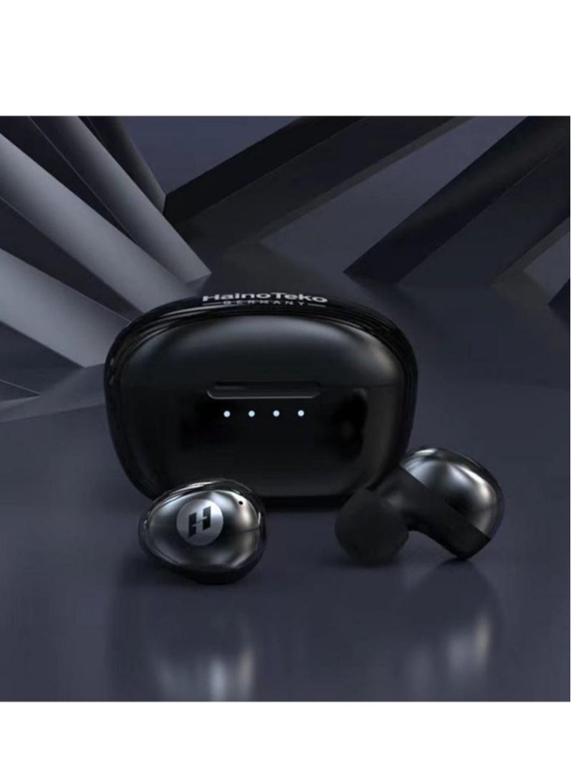ELTRAZONE ENC-8 Pro Wireless Earbuds For iPhones and Android Black - Image 1