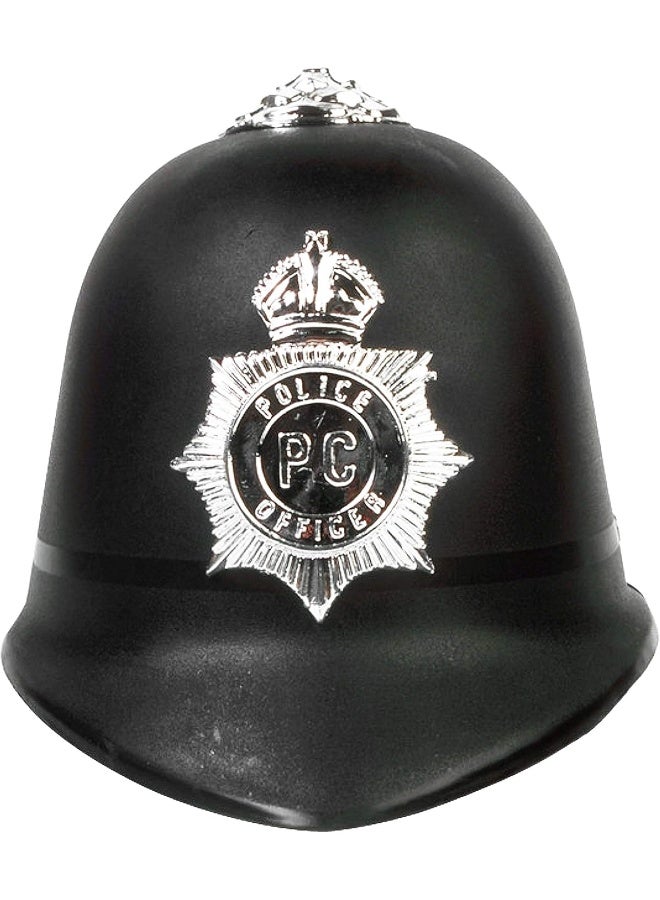 Wowow Toys Kids Police Helmet | Pretend Play Police Hats | Black Police Hat With Chin Strap & Badge | Fancy Dress Accessories For Police Officer Costume | Kids Police Costume Accessory | 3+ - Image 5