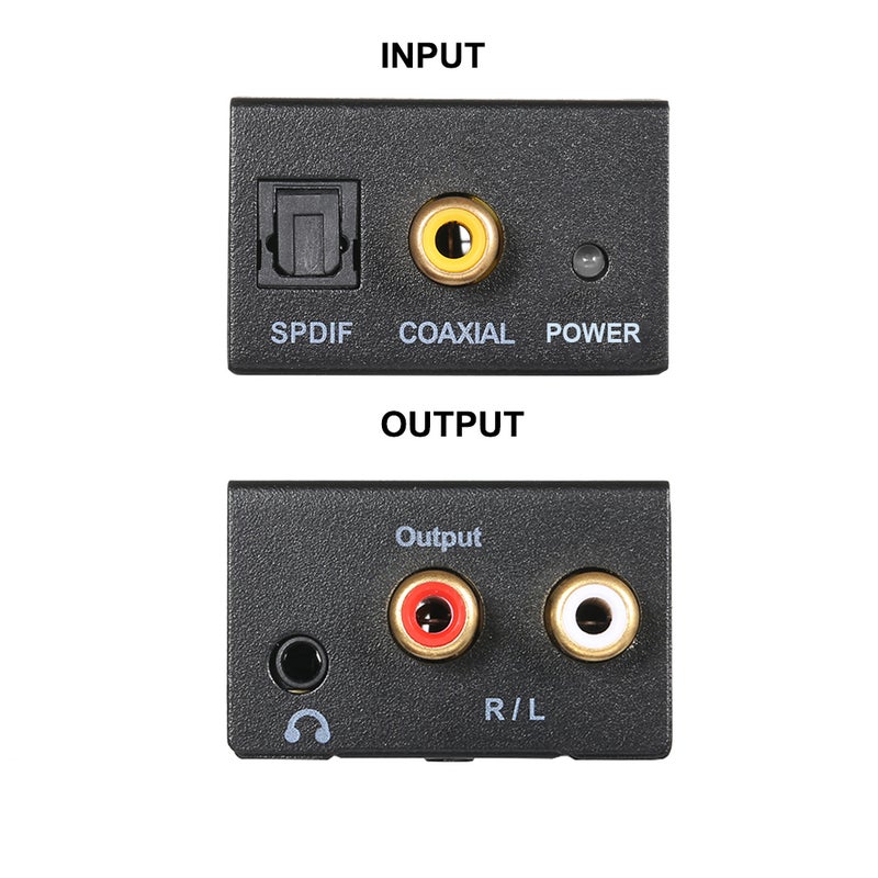 Digital To Anolog Audio RL Converter V4911-2_P black - Image 3