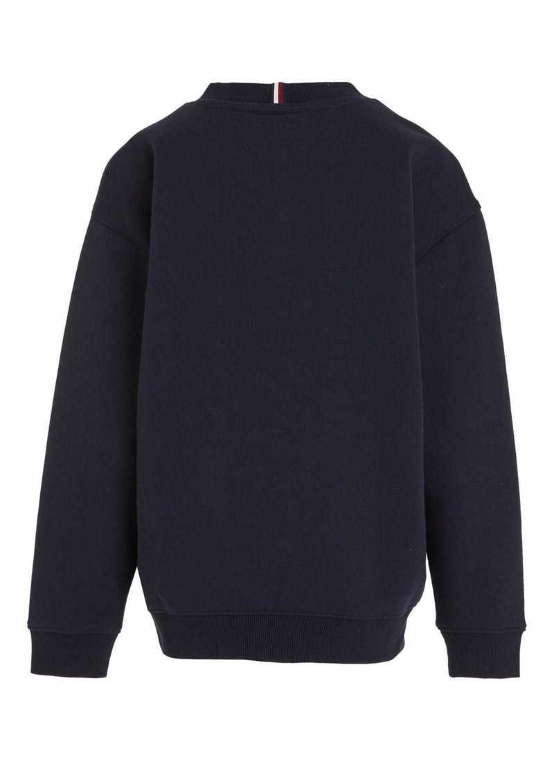 TOMMY HILFIGER - Kids Monogram Sweatshirt - Image 1