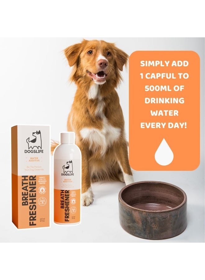 DogsLife Breath Freshener Water Additive Dog 237ml - Image 3