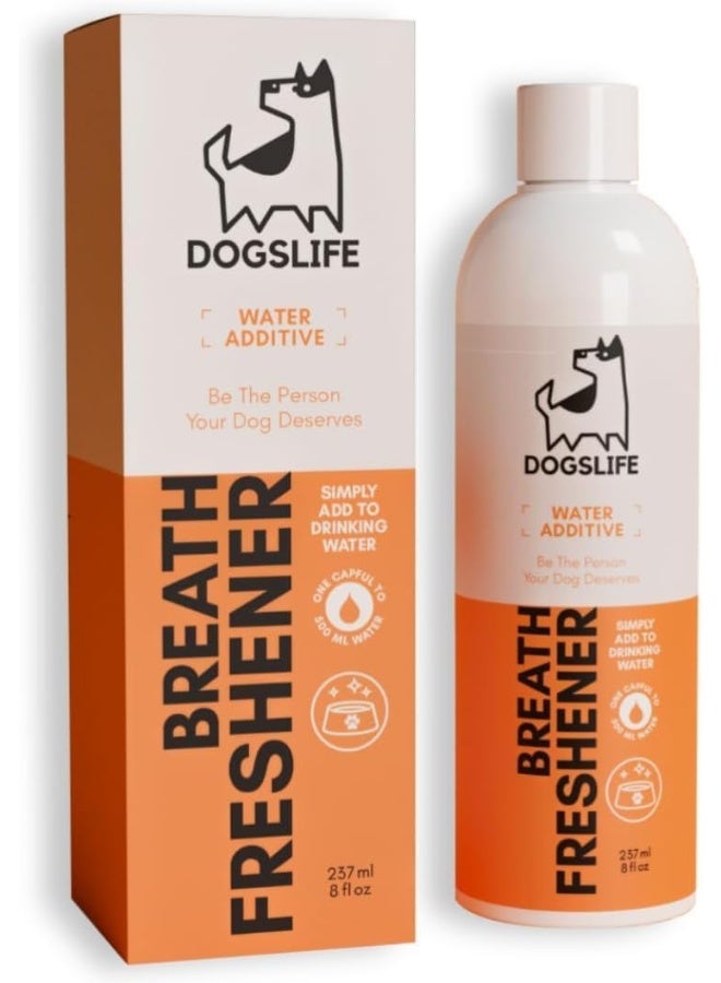 DogsLife Breath Freshener Water Additive Dog 237ml - Image 1