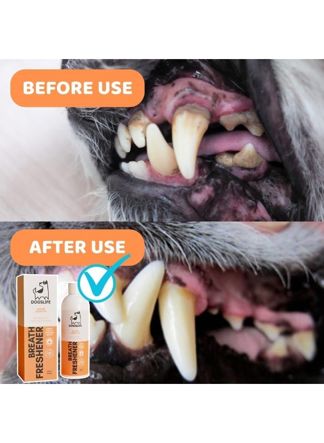 DogsLife Breath Freshener Water Additive Dog 237ml - Image 2