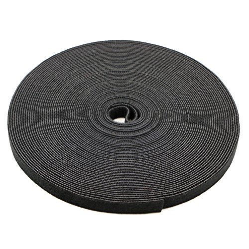 Pasow fastening tape Cable Tie Double Side Nylon Power Wire Management 3/4Inch 1 Roll Hook (25 Yards, Style 1) - Image 1