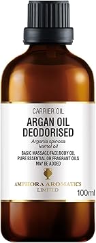 Amphora Aromatics Deodorised Argan Oil 100ml Glass - Image 2