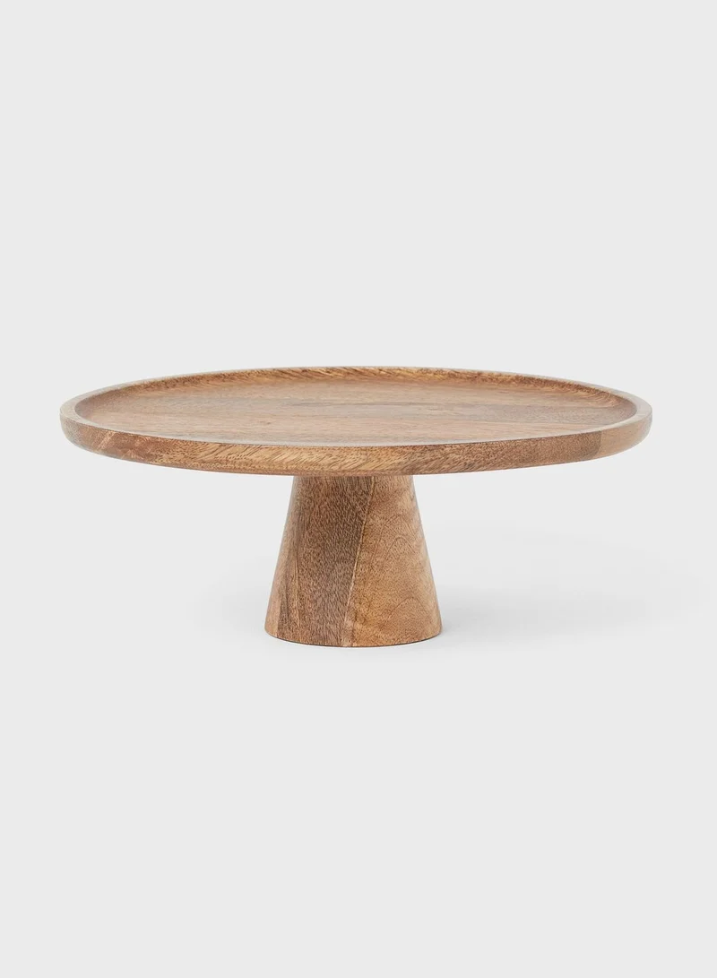 H&M Mango Wood Cake Stand