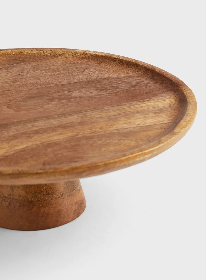 H&M Mango Wood Cake Stand