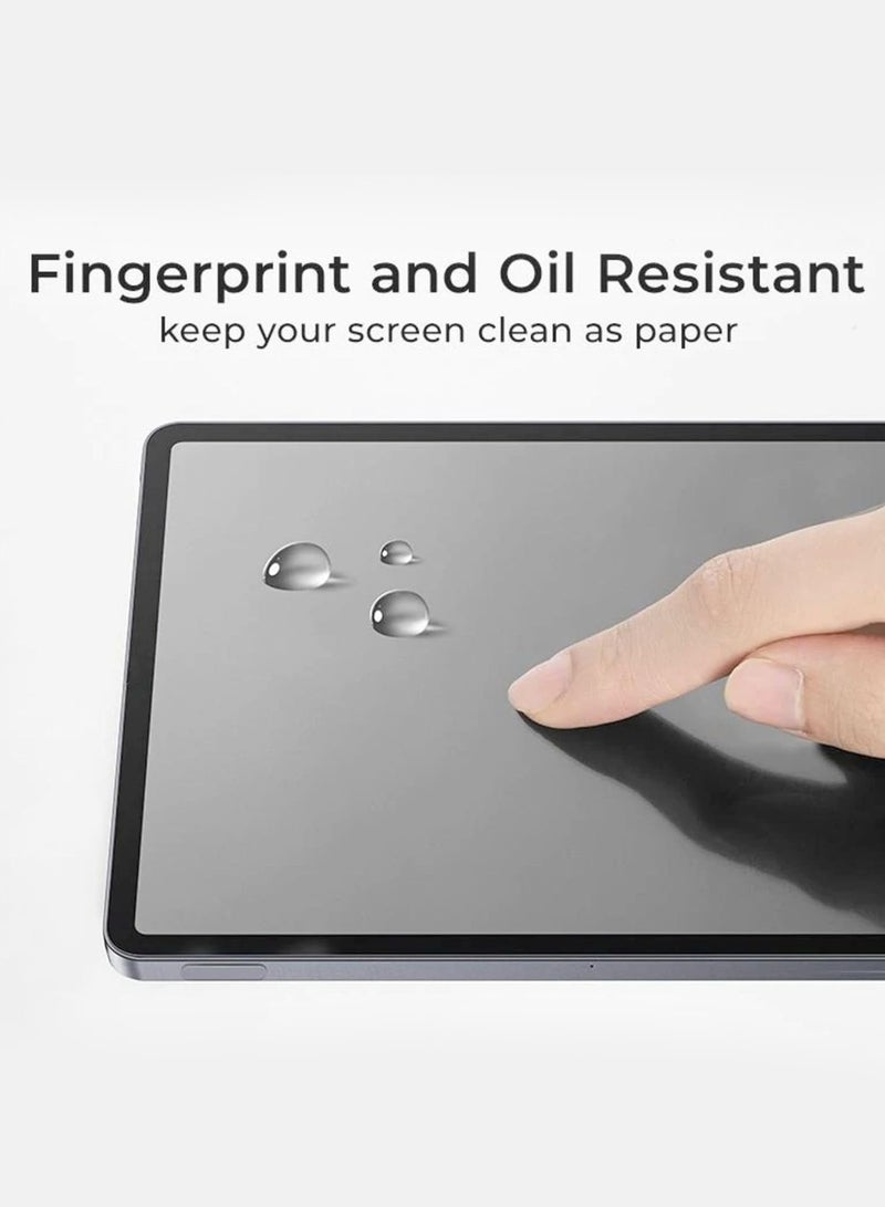 Wtech Apple iPad Pro 11 5G 2025 (M5) 11 inch Wtech Premium Pure Hydrogel Matte Film Thin and Flexible Screen Protector 2 Pack (TSHFMN) - Clear - Image 3