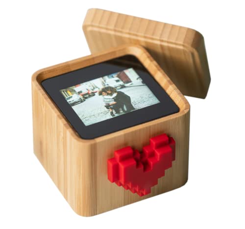 Lovebox Photo Messenger Meaningful Gift for Partner Mom Dad Wife Husband Grandma Grandpa Kids Couple Gift Long Distance Relationship Gift