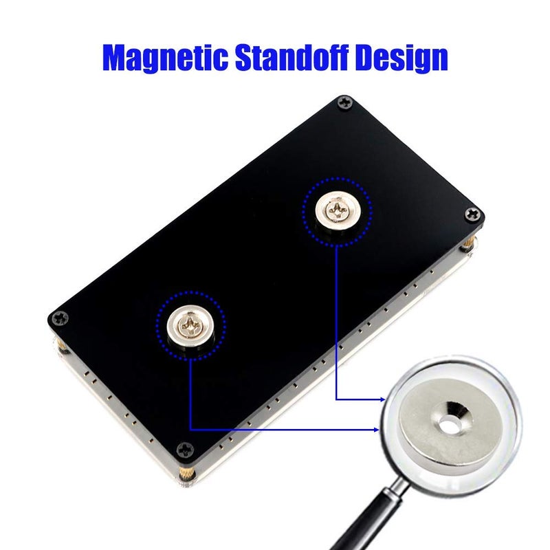 Mustpoint 12 Way 5V RGB LED Splitter Hub with PMMA Case and Magnetic Standoff for ASUS/MSI 5V 3Pin LED Controller with PMMA Case and Magnetic Standoff for ASUS/MSI 5V 3Pin LED Controller - Image 2