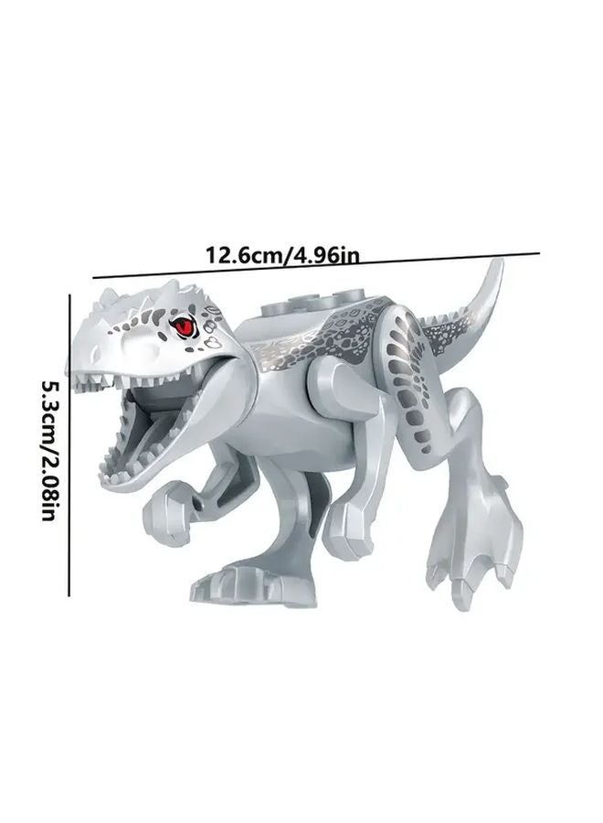 Tyrannosaurus Rex Blue Dinosaur Building Blocks Toy For Logical Thinking Training - Image 5
