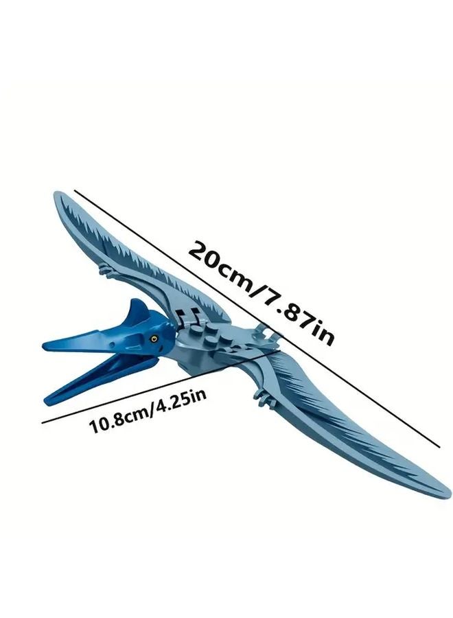 Tyrannosaurus Rex Blue Dinosaur Building Blocks Toy For Logical Thinking Training - Image 3