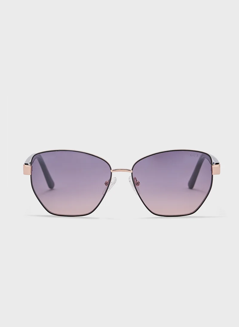 GUESS Uv-Protected Shape Sunglasses