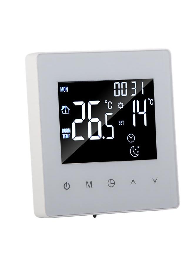 Thoraya 3A Smart Thermostat LCD Display Programmable Widely Used Water Heating Thermostat for Home Office Mall Hotel Nursing Homes White Regular Model  - Image 1