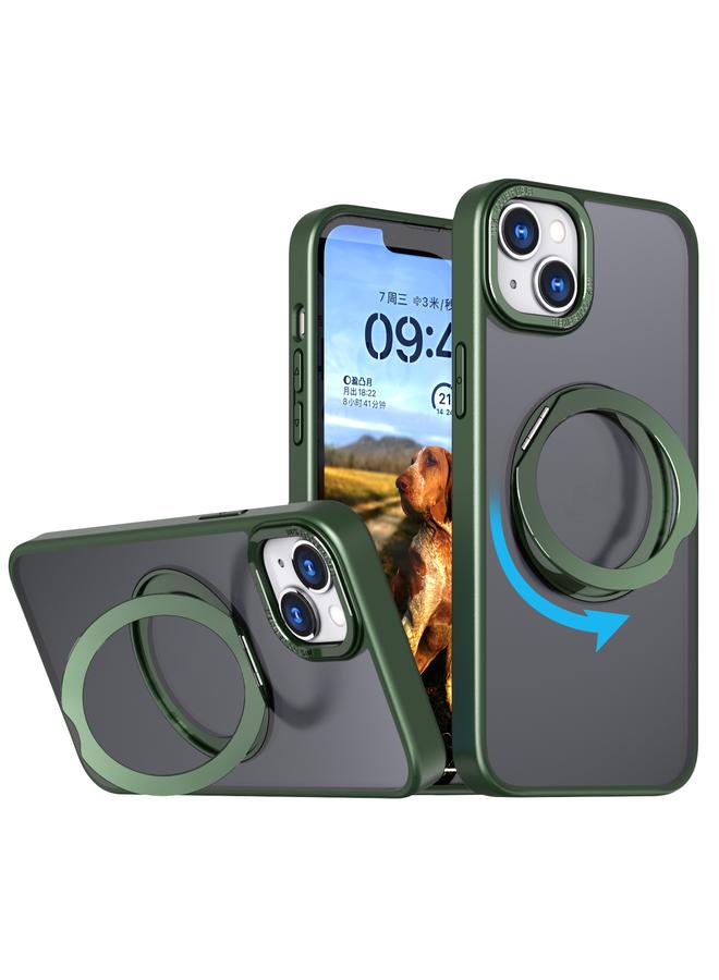 اس-توب جراب لهاتف iPhone 14 Plus Wing Series MagSafe حامل حلقي مغناطيسي - Image 1