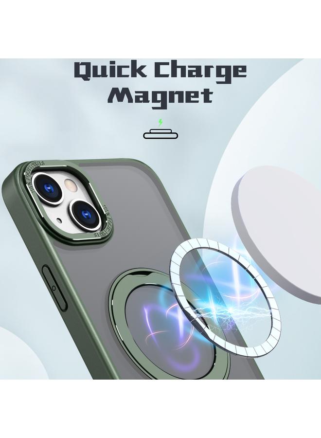 اس-توب جراب لهاتف iPhone 14 Plus Wing Series MagSafe حامل حلقي مغناطيسي - Image 2