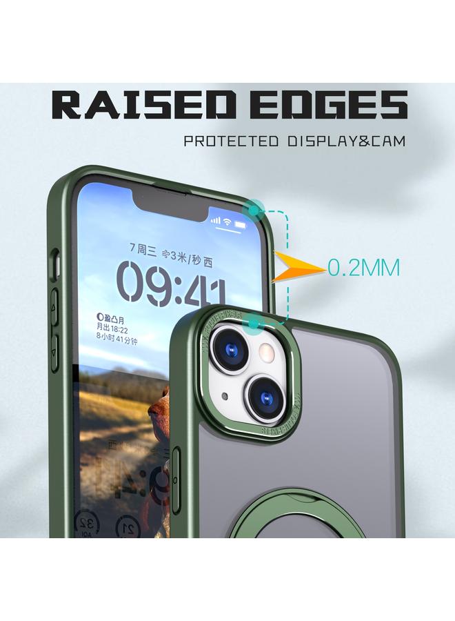 اس-توب جراب لهاتف iPhone 14 Plus Wing Series MagSafe حامل حلقي مغناطيسي - Image 5