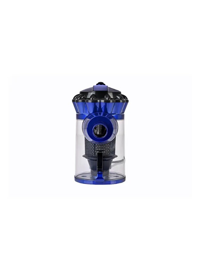 جنرال سوبريم مكنسة كهربائية محمولة، 2 في 1، بسعة 0.5 لتر، فلتر HEPA، بقدرة 600 واط، ازرق/اسود - Image 4